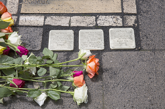 Ulrich Simons - Stolperstein Mali Blumenthal